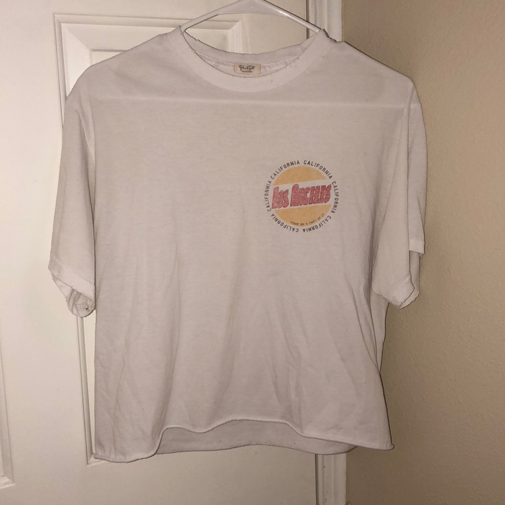 brandy melville cropped t shirt